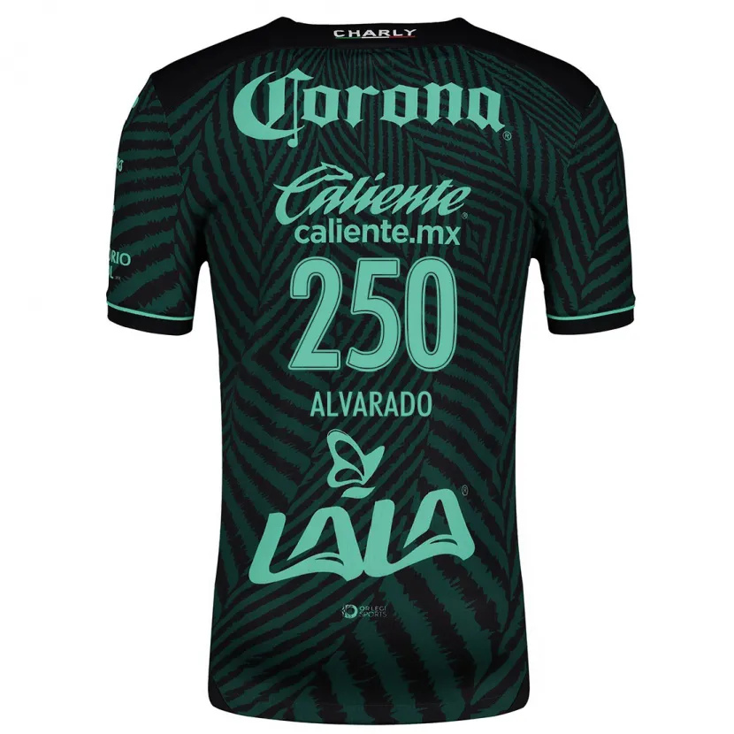 Danxen Men Edwin Alvarado #250 Black Green Away Jersey 2024/25 T-Shirt