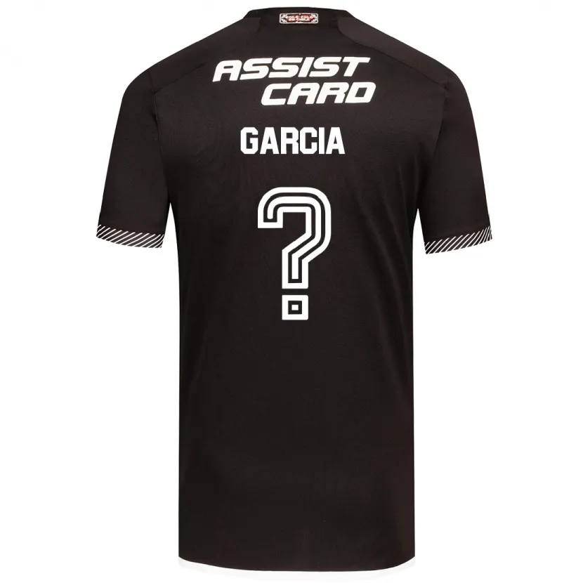 Danxen Men Francisco García #0 Black White Away Jersey 2024/25 T-Shirt