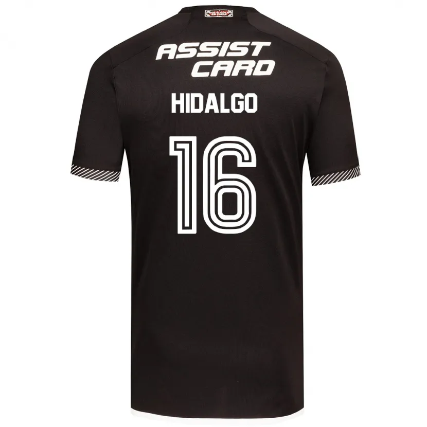 Danxen Men Fernanda Hidalgo #16 Black White Away Jersey 2024/25 T-Shirt