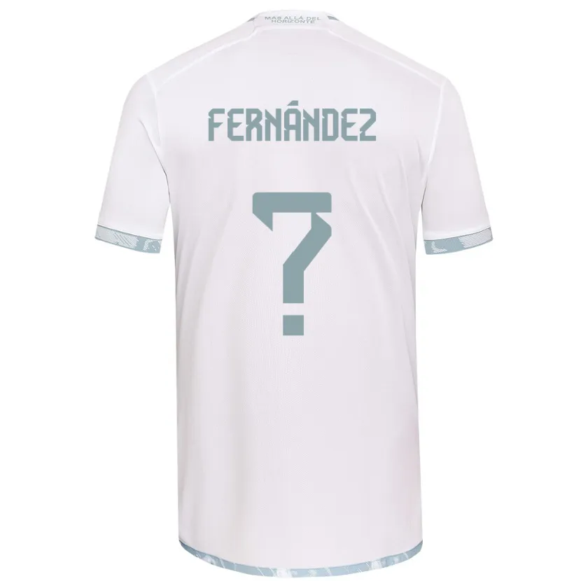 Danxen Men Joaquín Fernández #0 White Grey Away Jersey 2024/25 T-Shirt