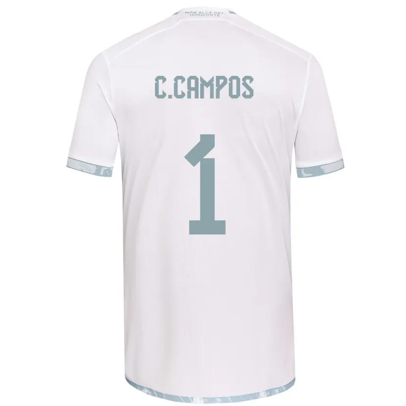 Danxen Men Cristóbal Campos #1 White Grey Away Jersey 2024/25 T-Shirt