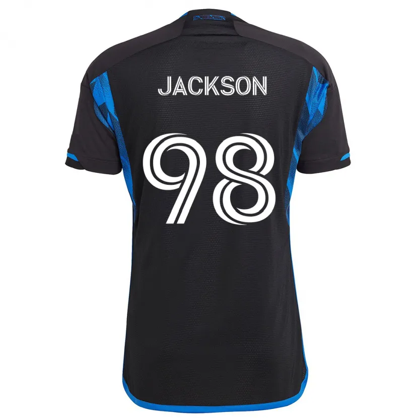 Danxen Women Jacob Jackson #98 Blue Black Home Jersey 2024/25 T-Shirt