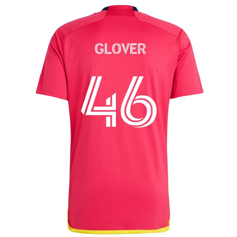 Danxen Women Caden Glover #46 Red Blue Home Jersey 2024/25 T-Shirt