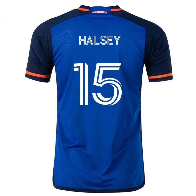 Danxen Women Bret Halsey #15 Blue White Home Jersey 2024/25 T-Shirt