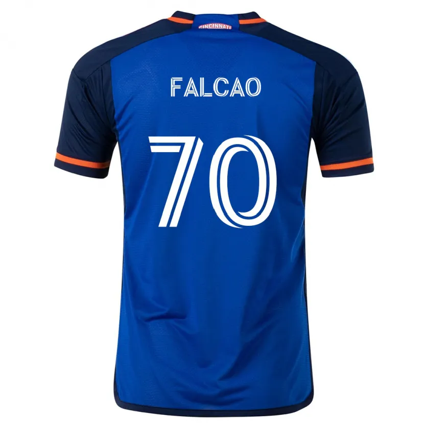 Danxen Women Kiano Falcao #70 Blue White Home Jersey 2024/25 T-Shirt