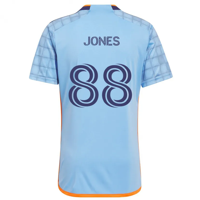 Danxen Women Malachi Jones #88 Blue Orange Home Jersey 2024/25 T-Shirt