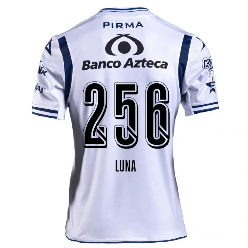 Danxen Women Ángel Luna #256 White Navy Blue Home Jersey 2024/25 T-Shirt