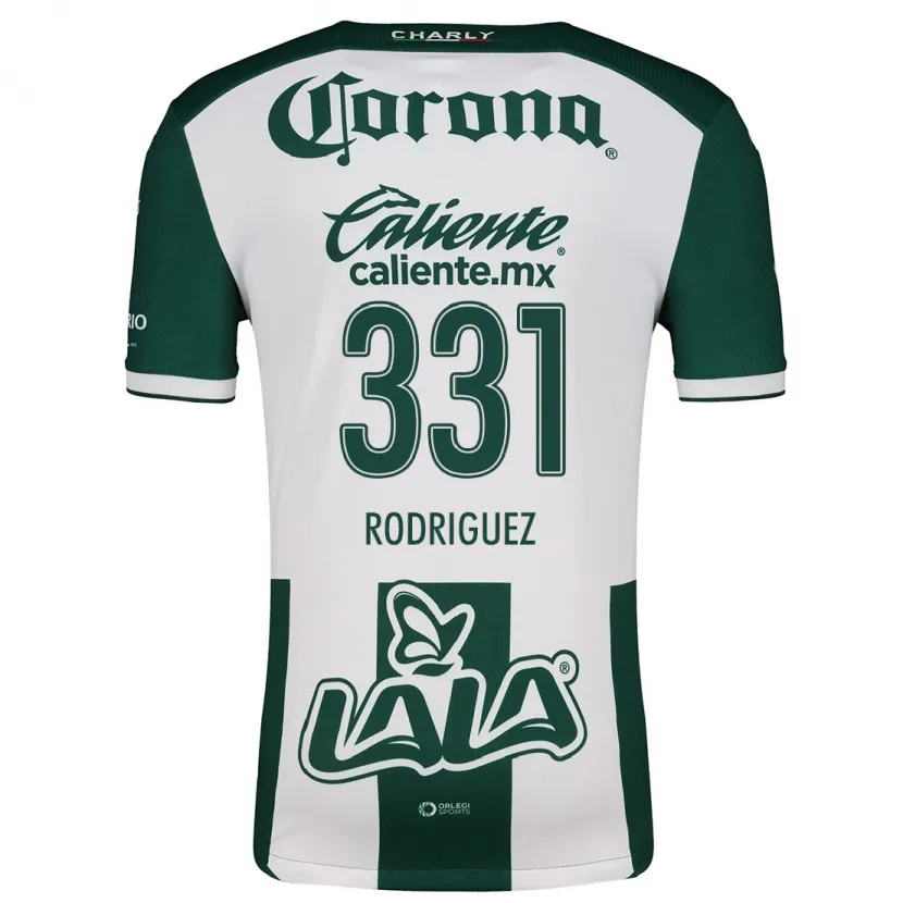 Danxen Women Juan Rodríguez #331 Green White Home Jersey 2024/25 T-Shirt