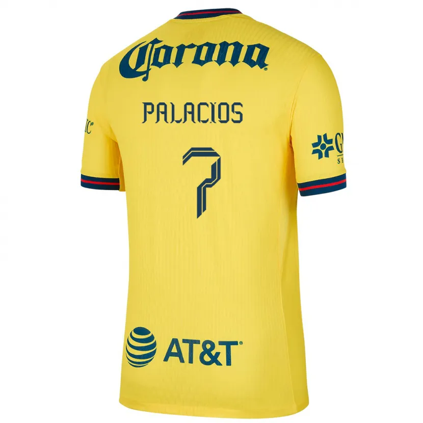 Danxen Women Kiana Palacios #7 Yellow Blue Home Jersey 2024/25 T-Shirt