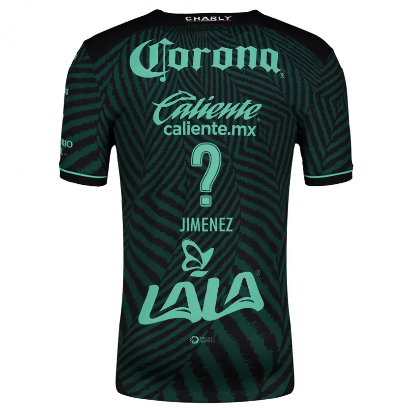 Danxen Women Tahiel Jiménez #0 Black Green Away Jersey 2024/25 T-Shirt