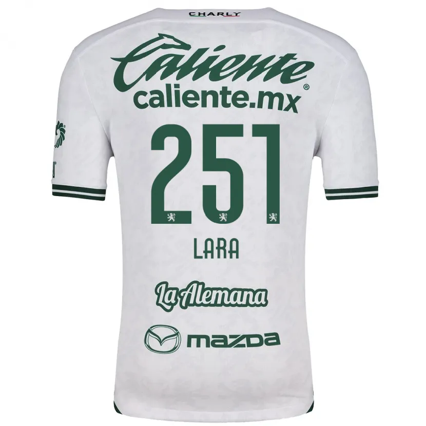 Danxen Women Tristán Lara #251 White Green Away Jersey 2024/25 T-Shirt