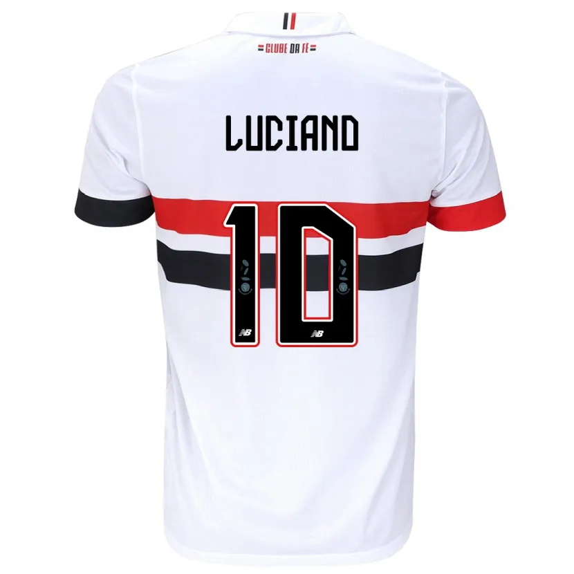 Danxen Kid Luciano #10 White Red Black Home Jersey 2024/25 T-Shirt