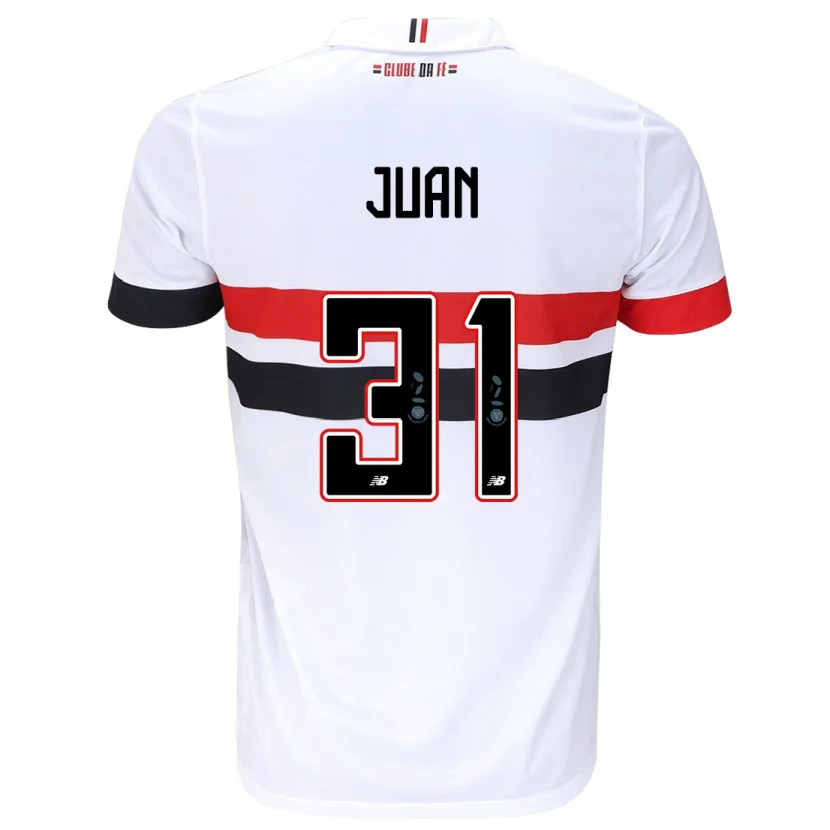 Danxen Kid Juan #31 White Red Black Home Jersey 2024/25 T-Shirt