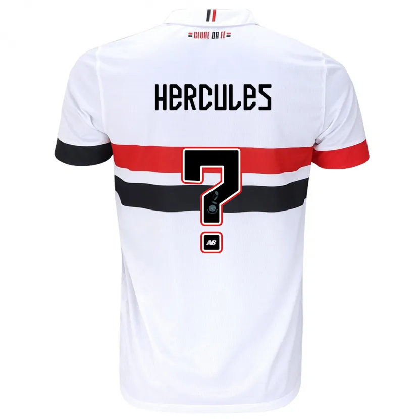 Danxen Kid Hercules #0 White Red Black Home Jersey 2024/25 T-Shirt