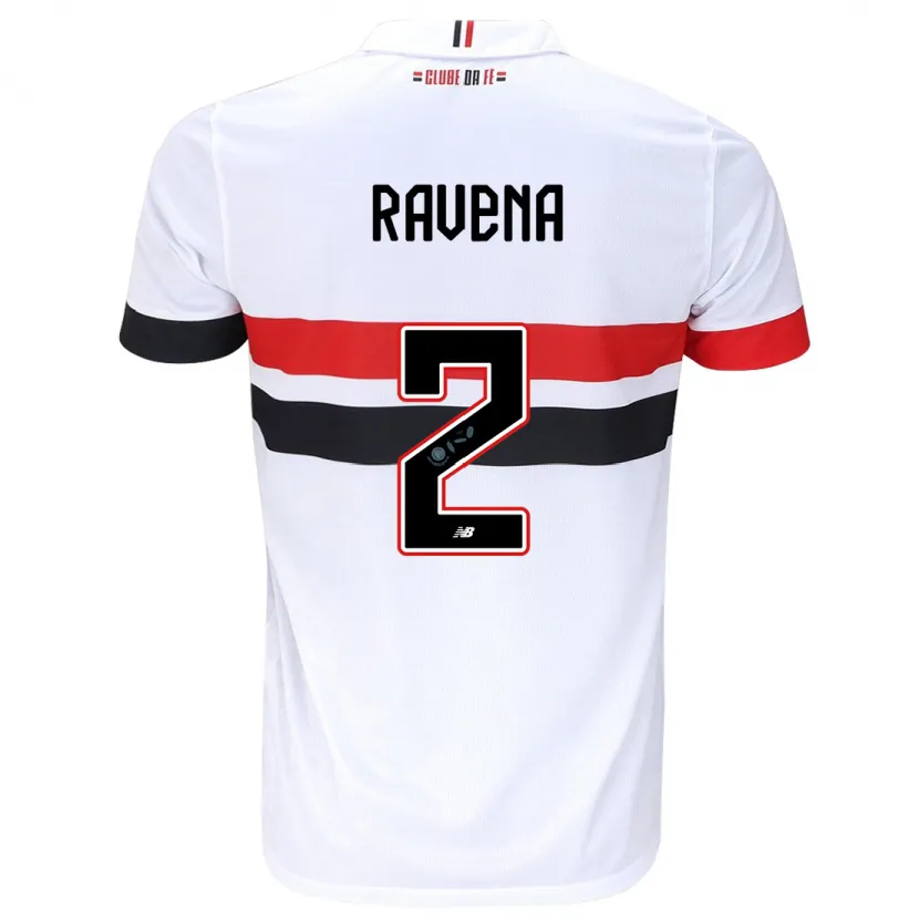 Danxen Kid Ravena #2 White Red Black Home Jersey 2024/25 T-Shirt