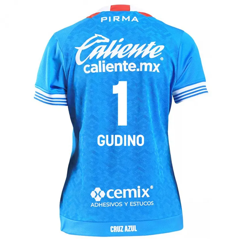 Danxen Kid Andrés Gudiño #1 Sky Blue Home Jersey 2024/25 T-Shirt