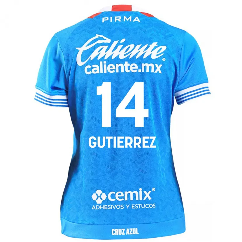 Danxen Kid Alexis Gutiérrez #14 Sky Blue Home Jersey 2024/25 T-Shirt