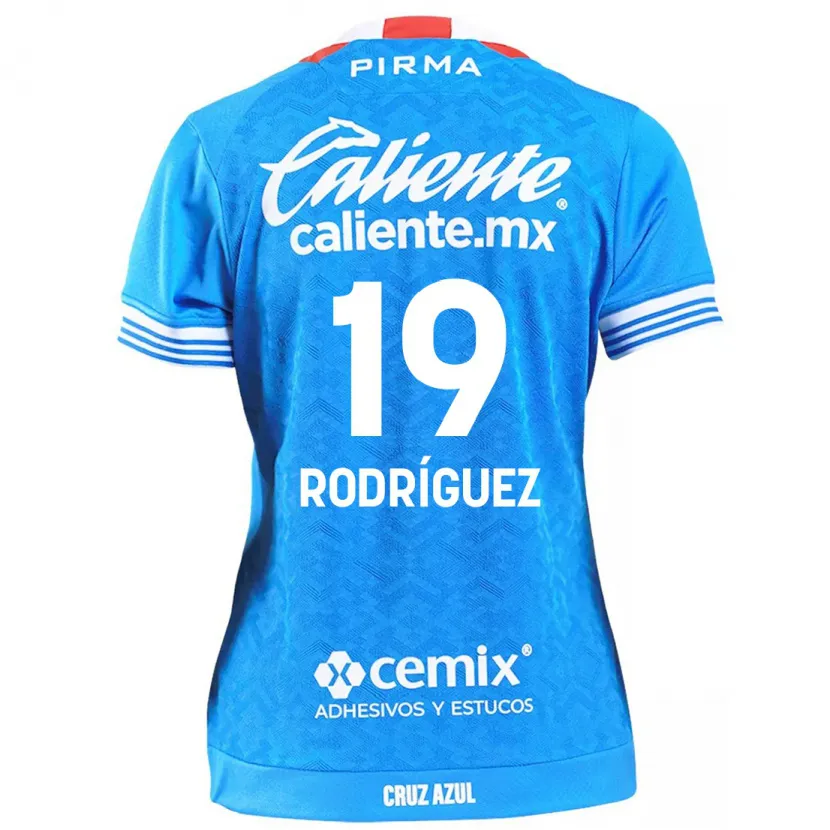 Danxen Kid Carlos Rodríguez #19 Sky Blue Home Jersey 2024/25 T-Shirt