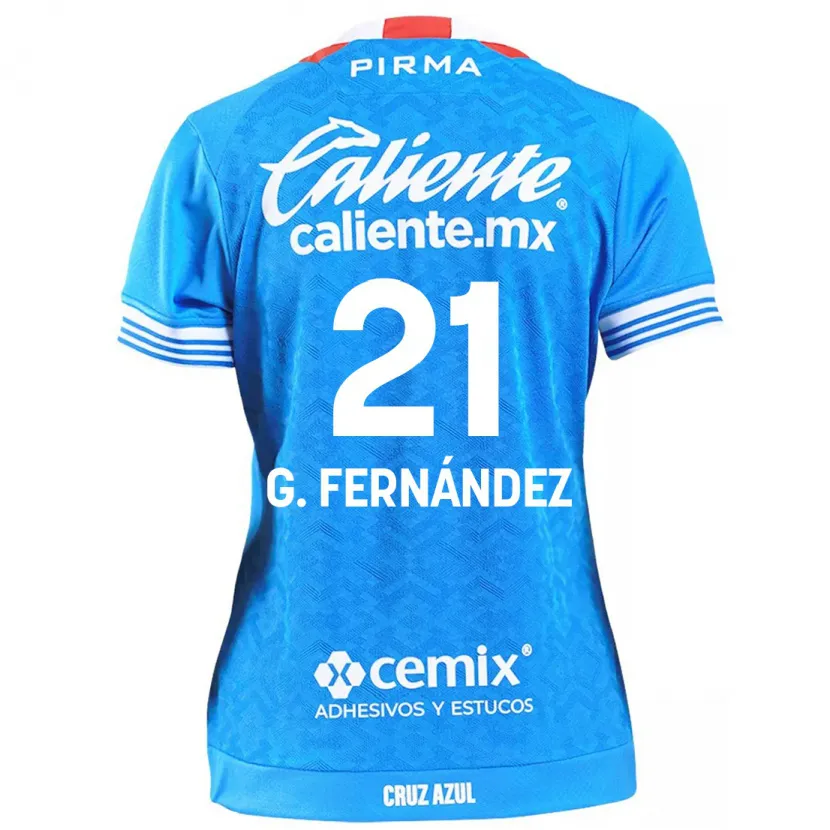 Danxen Kid Gabriel Fernández #21 Sky Blue Home Jersey 2024/25 T-Shirt