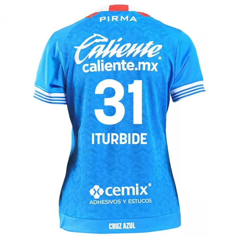 Danxen Kid Luis Iturbide #31 Sky Blue Home Jersey 2024/25 T-Shirt