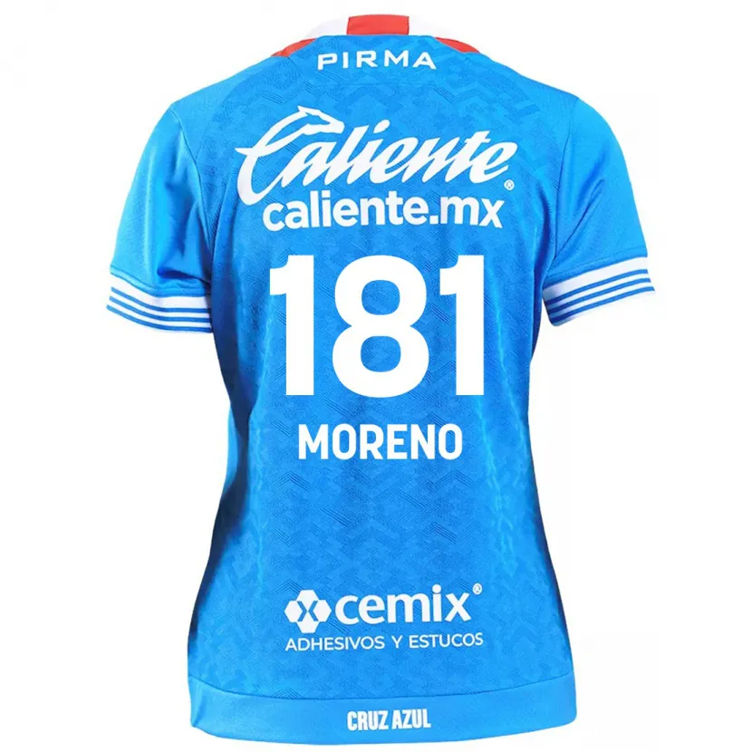 Danxen Kid Roberto Moreno #181 Sky Blue Home Jersey 2024/25 T-Shirt