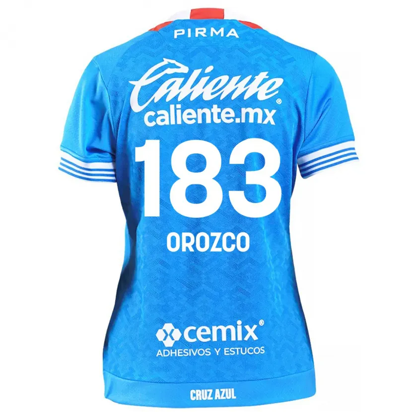 Danxen Kid Fabrizzio Orozco #183 Sky Blue Home Jersey 2024/25 T-Shirt