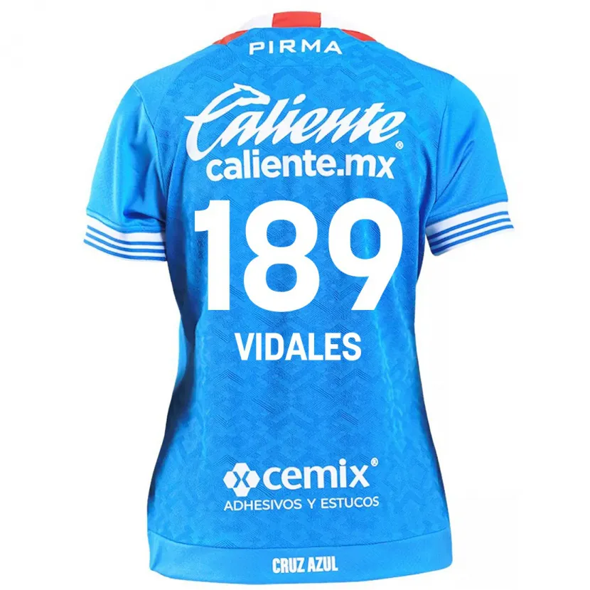 Danxen Kid Álvaro Vidales #189 Sky Blue Home Jersey 2024/25 T-Shirt