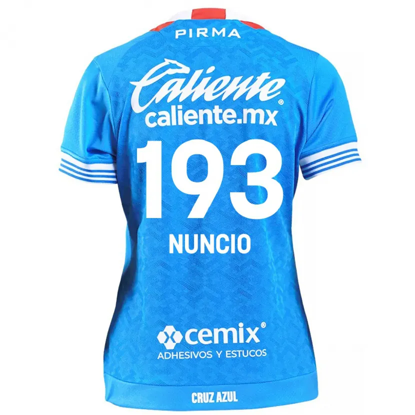 Danxen Kid Jorge Nuncio #193 Sky Blue Home Jersey 2024/25 T-Shirt