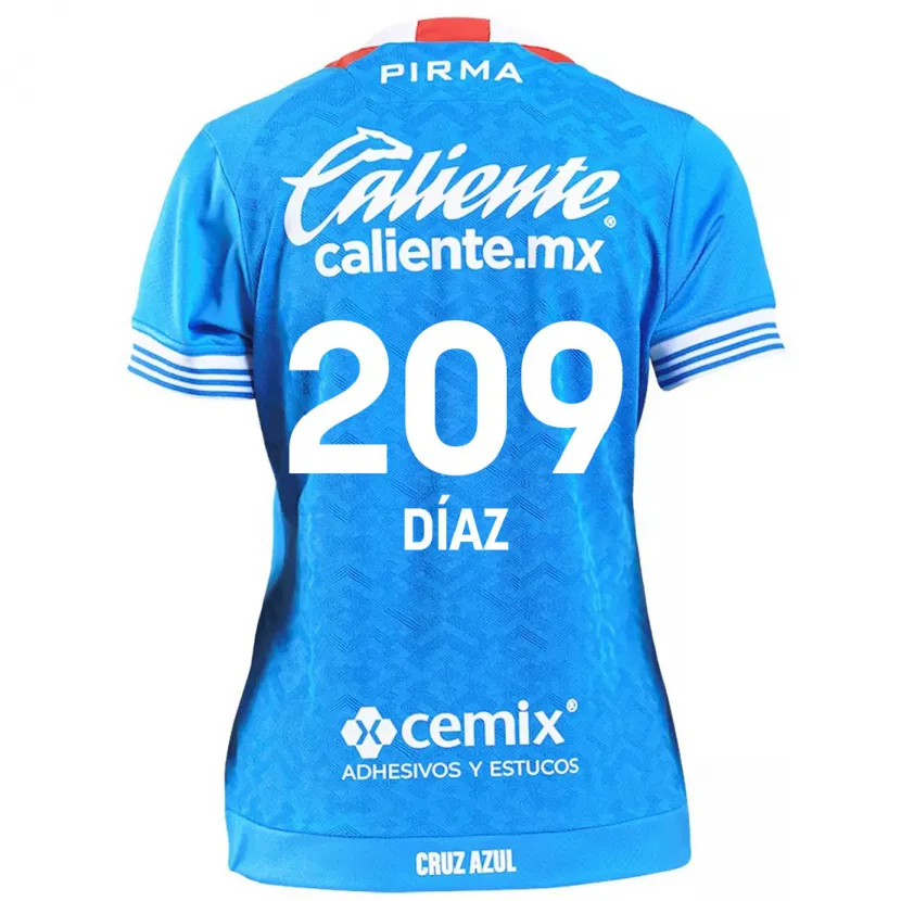 Danxen Kid Josué Díaz #209 Sky Blue Home Jersey 2024/25 T-Shirt