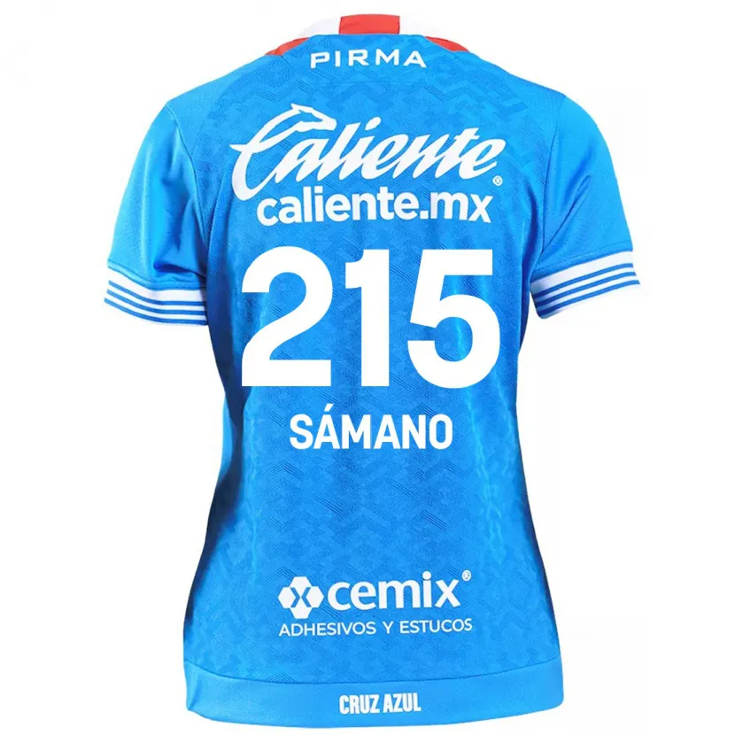 Danxen Kid Fernando Sámano #215 Sky Blue Home Jersey 2024/25 T-Shirt