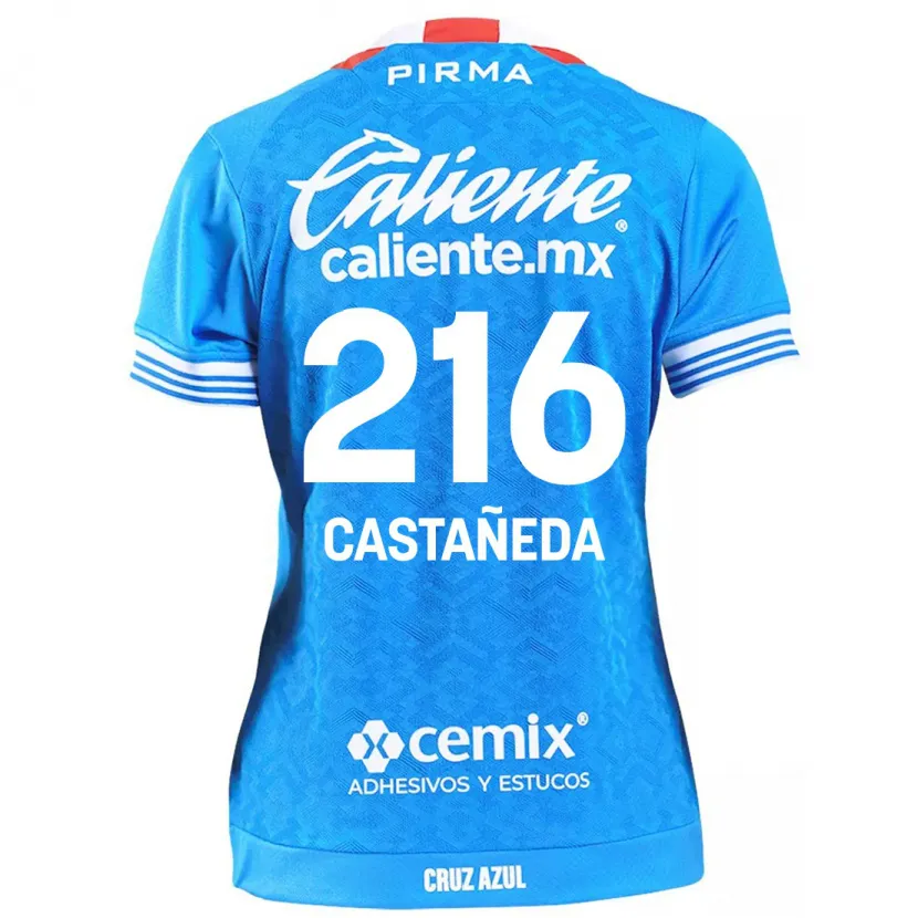 Danxen Kid Ian Castañeda #216 Sky Blue Home Jersey 2024/25 T-Shirt