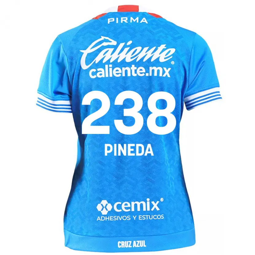 Danxen Kid Zadiel Pineda #238 Sky Blue Home Jersey 2024/25 T-Shirt