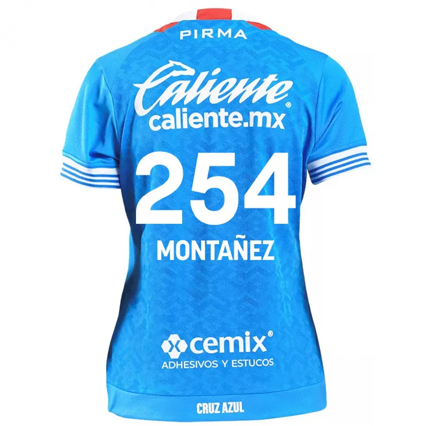 Danxen Kid Humberto Montañez #254 Sky Blue Home Jersey 2024/25 T-Shirt