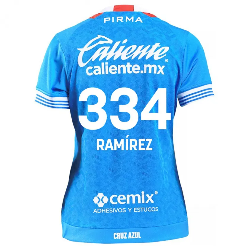 Danxen Kid Mauricio Ramírez #334 Sky Blue Home Jersey 2024/25 T-Shirt