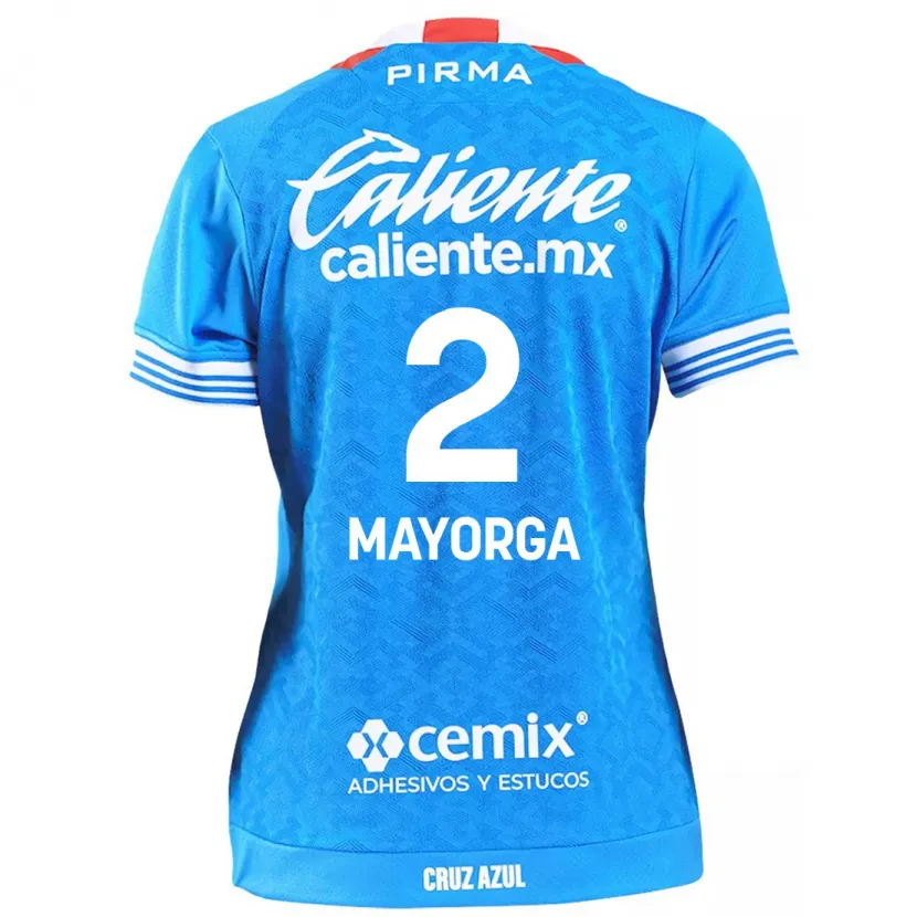 Danxen Kid Alejandro Mayorga #2 Sky Blue Home Jersey 2024/25 T-Shirt