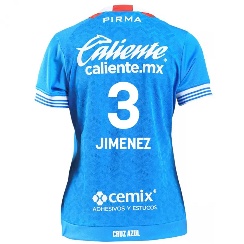 Danxen Kid Jaiber Jimenez #3 Sky Blue Home Jersey 2024/25 T-Shirt