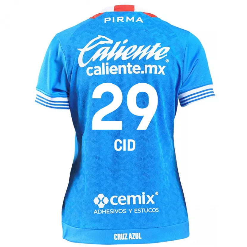 Danxen Kid Claudia Cid #29 Sky Blue Home Jersey 2024/25 T-Shirt