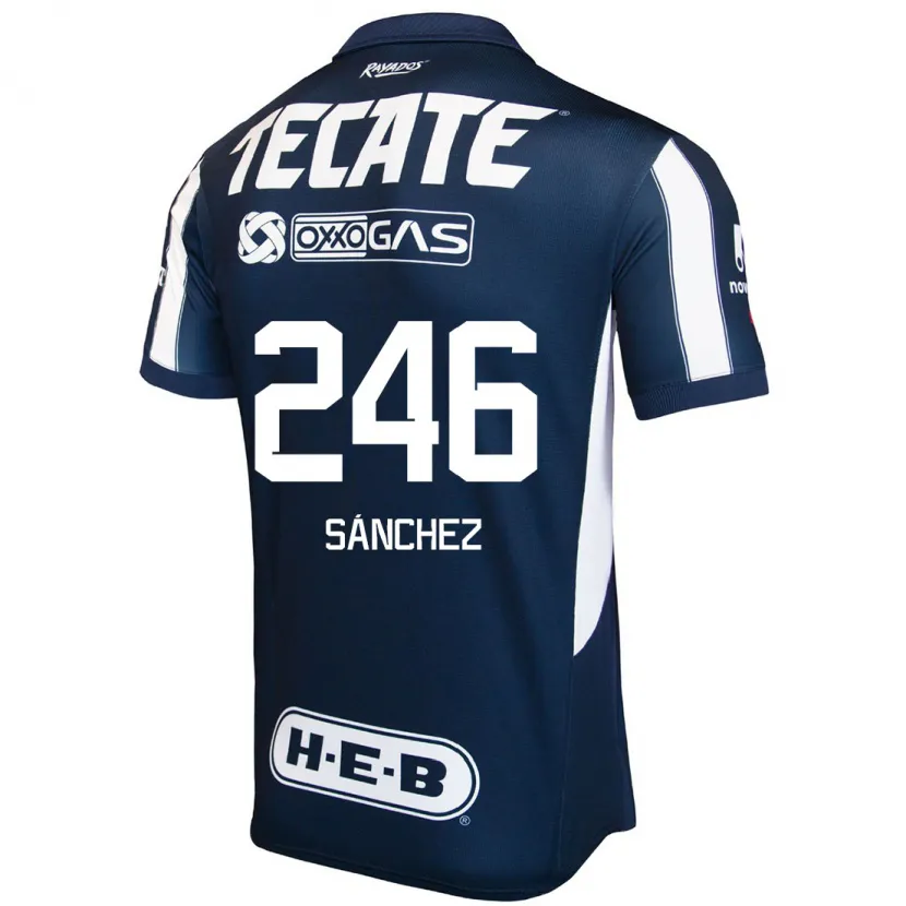 Danxen Kid Diego Sánchez #246 Blue Red White Home Jersey 2024/25 T-Shirt