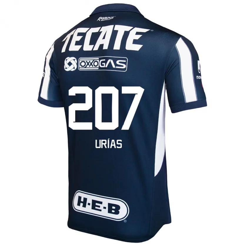 Danxen Kid Álex Urías #207 Blue Red White Home Jersey 2024/25 T-Shirt