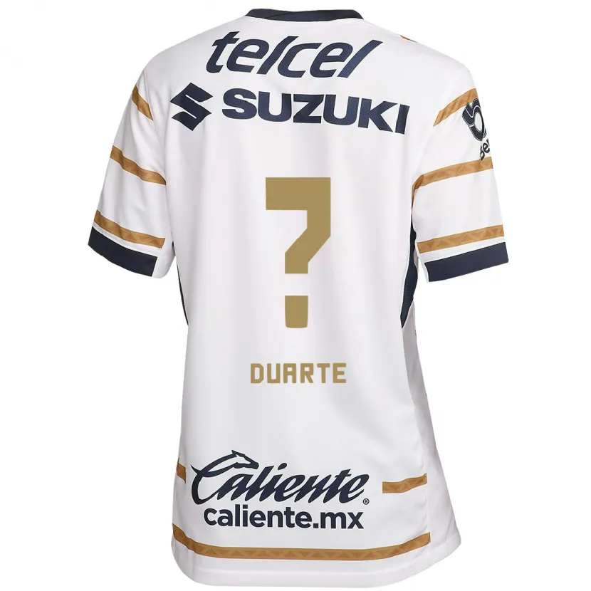 Danxen Kid Rubén Duarte #0 White Obsidian Home Jersey 2024/25 T-Shirt