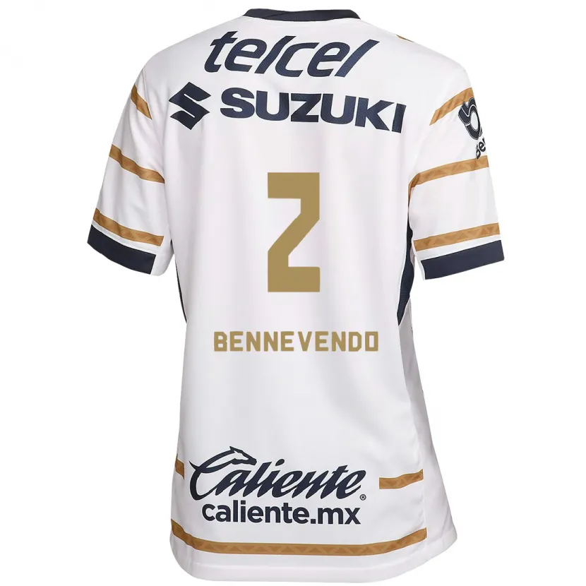 Danxen Kid Pablo Bennevendo #2 White Obsidian Home Jersey 2024/25 T-Shirt