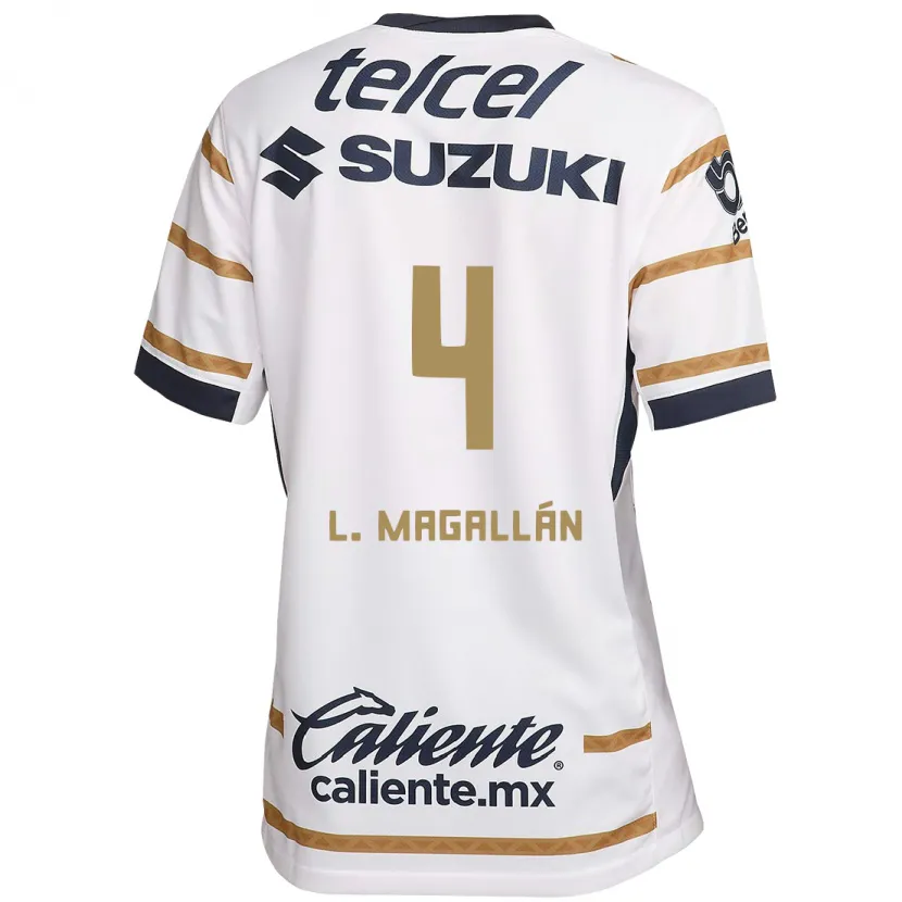 Danxen Kid Lisandro Magallán #4 White Obsidian Home Jersey 2024/25 T-Shirt