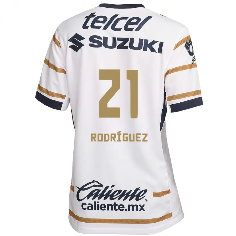 Danxen Kid Michell Rodríguez #21 White Obsidian Home Jersey 2024/25 T-Shirt