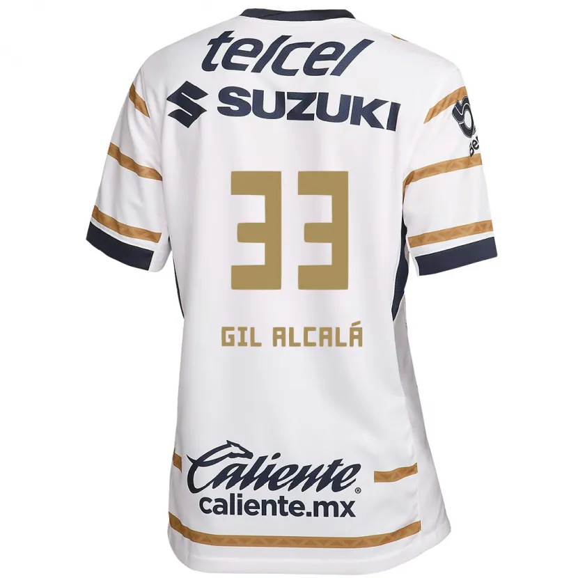 Danxen Kid Gil Alcalá #33 White Obsidian Home Jersey 2024/25 T-Shirt