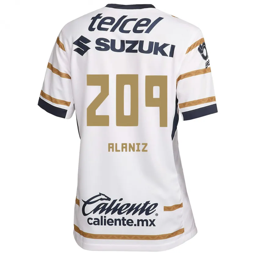 Danxen Kid Jorge Alaniz #209 White Obsidian Home Jersey 2024/25 T-Shirt