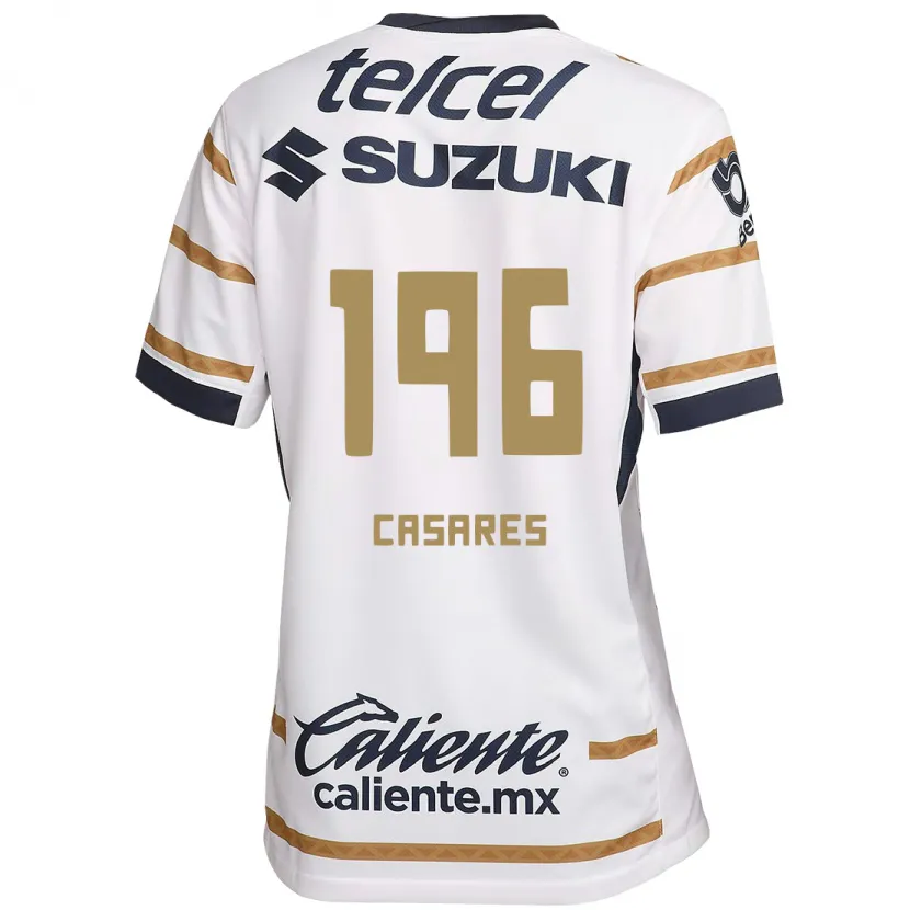 Danxen Kid Mateo Casares #196 White Obsidian Home Jersey 2024/25 T-Shirt