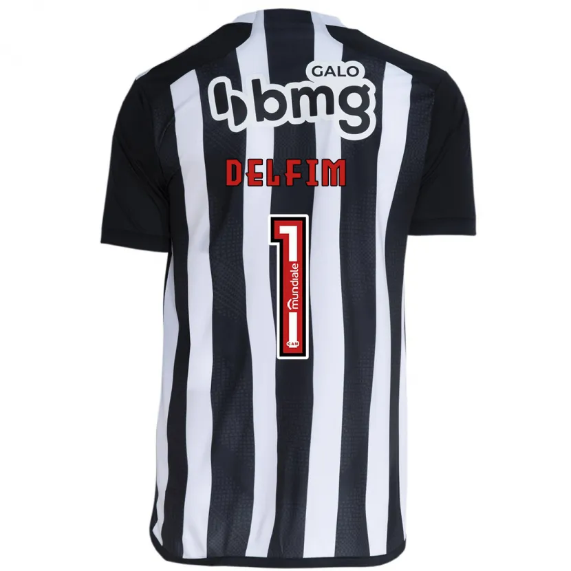 Danxen Kid Gabriel Delfim #1 White Black Home Jersey 2024/25 T-Shirt