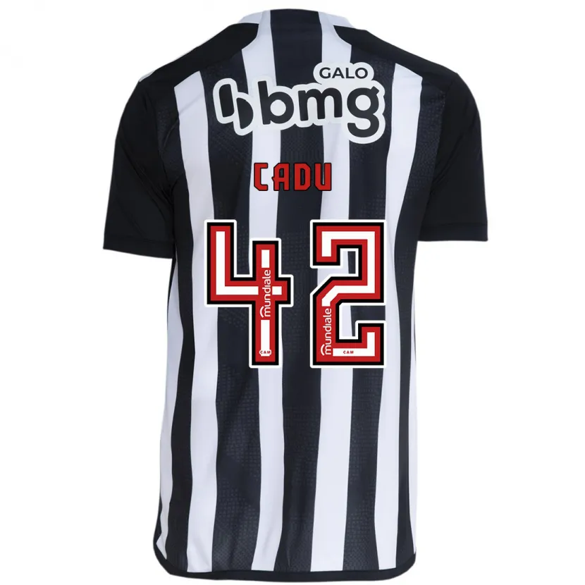 Danxen Kid Cadu #42 White Black Home Jersey 2024/25 T-Shirt