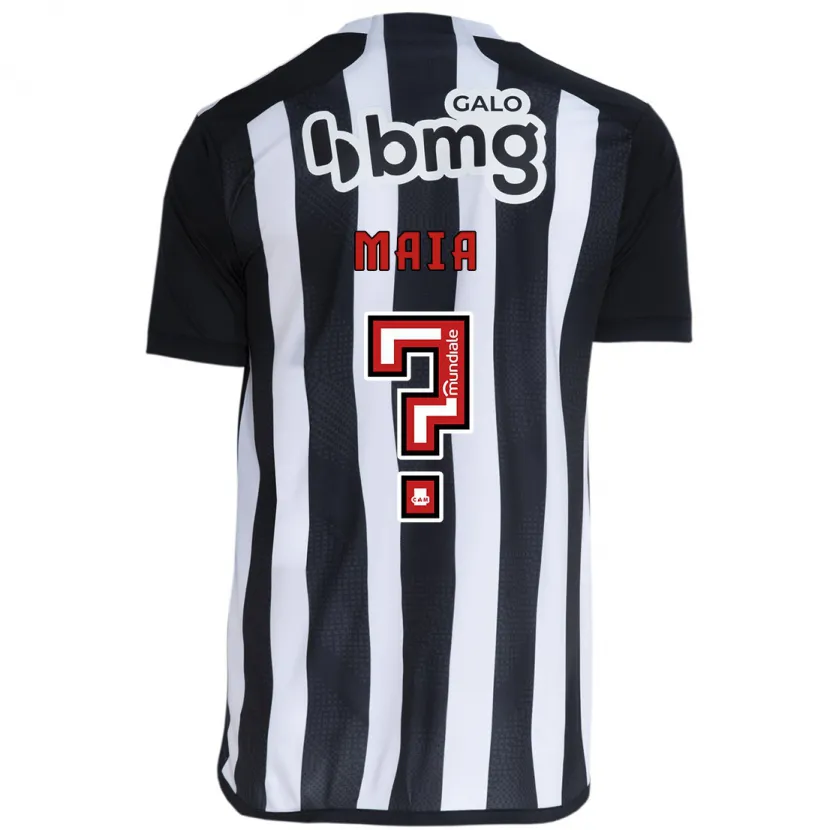 Danxen Kid Caio Maia #0 White Black Home Jersey 2024/25 T-Shirt