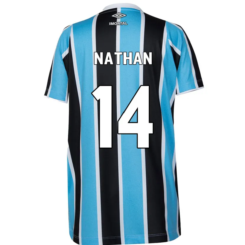 Danxen Kid Nathan #14 Blue Black White Home Jersey 2024/25 T-Shirt